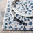 Tyron Animal Print Ivory/Navy Area Indoor/Outdoor Area Rug-1426845889