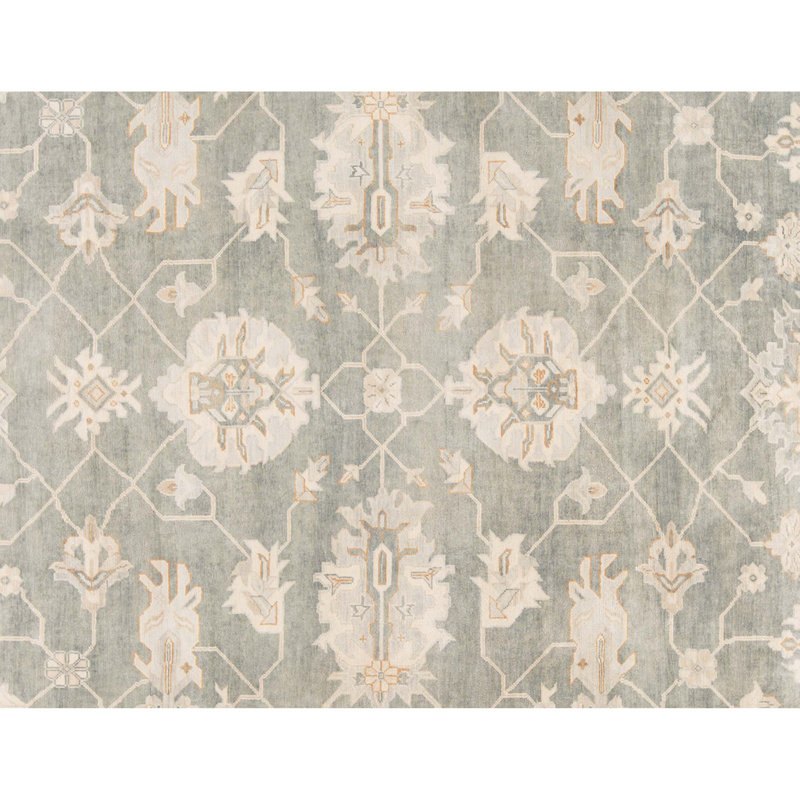 Smynra Oushak One-of-a-Kind Rectangle 10'1" X 14'9" Area Rug