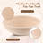 Bread Proofing Baskets For Sourdough Bread Baking - Set Of 2 9" Round Banneton Baskets With Liners, Made Of Finest Indonesian Rattan - Bake Perfect Artisan Bread Loaves At Home Like A Pro