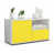 Yellow / Matte White