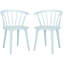 Baek 45cm Solid Spindle Back Arm Chair-132421089