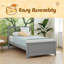 Lit plateforme en bois-1001194484