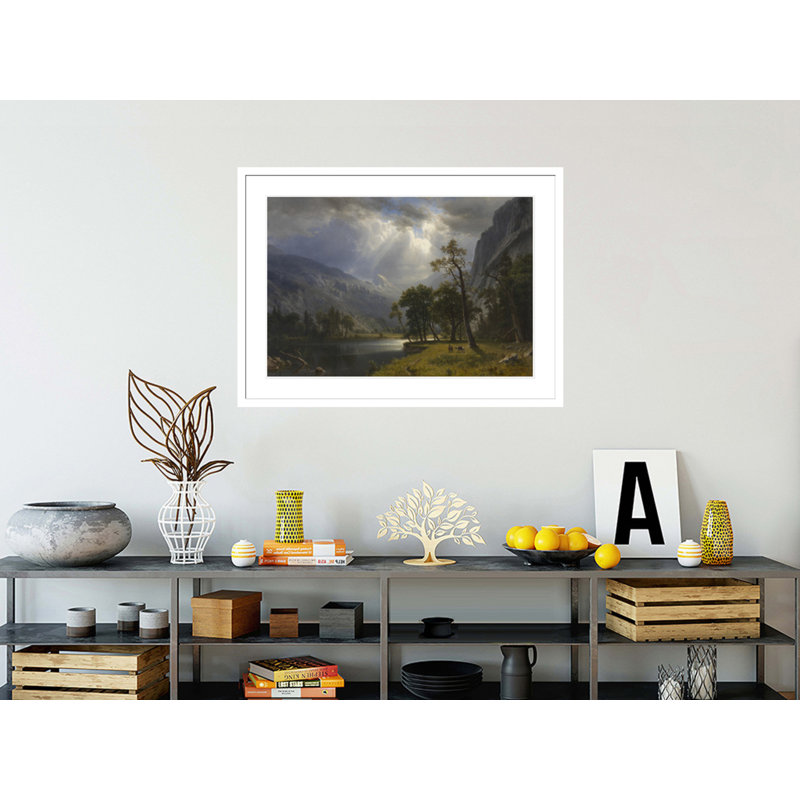 Mont Starr King Yosemite - Albert Bierstadt - Impression numérique sur toile, H 30,53 po x l 41,5 po