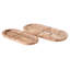 Marbre véritable Vanta beige 2 pièces Plateau-132254293