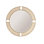 Sunset Key Beveled Round Accent Mirror