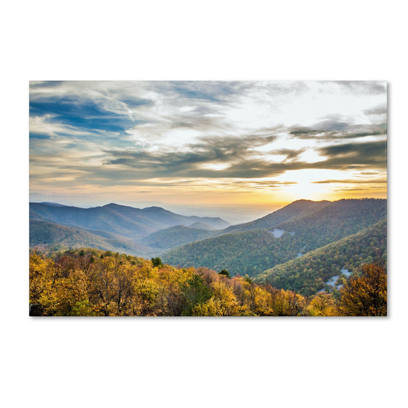 «Shenandoah», reproduction de photo sur toile tendue, H 22 po x l 32 po x P 2 po