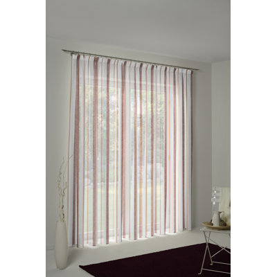 Lambertville Semi Sheer Curtain Single Panel