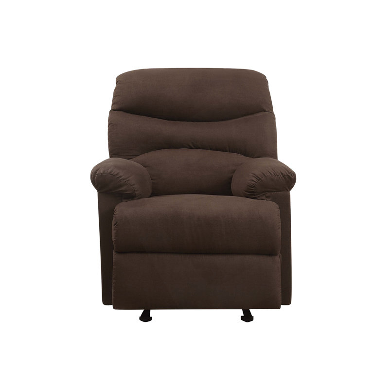 Fauteuil inclinable Smooth Motion avec support ergonomique et revêtement en microfibre moelleux