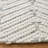 Manya Striped Handwoven Wool/Polyester Area Rug in White-2009086292