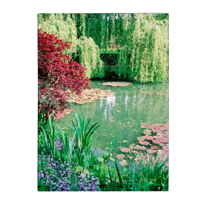 « monet lily étang 2 » par kathy yates, reproduction de photo sur toile