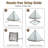 Triangular Pyramid Table Lamp Stainless Steel Base Desk Lamp