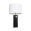 Aquila 25.1'' Black/Gold Table Lamp