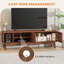Rectangular TV Stand for TVs up to 60" with Open Shelf & Closed Storage Cabinet-1168167931