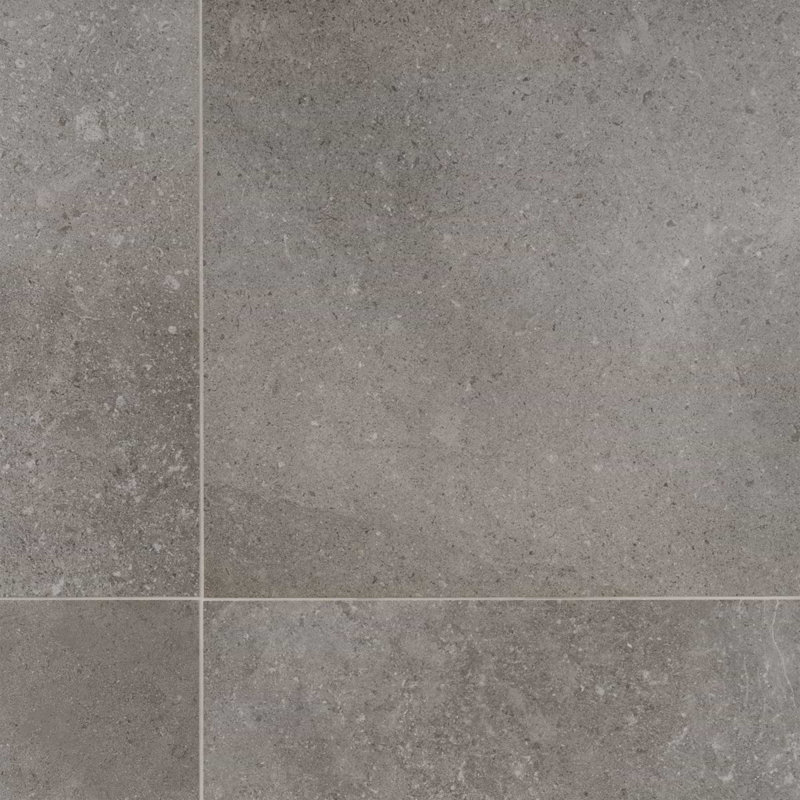 New Rock 24X24 Matte Porcelain Tile, Fossil Dark Gray