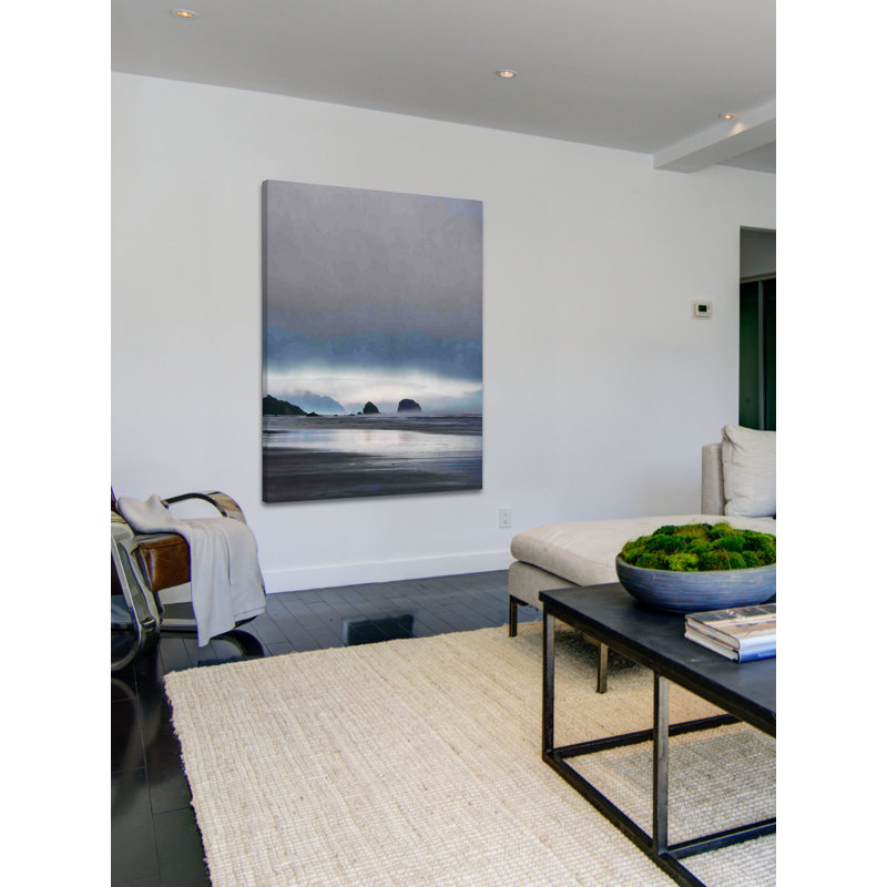 Sea Stacks At Sunset by Don Schwartz - Wrapped Canvas Print, 152cm H x 102cm W x 4cm D