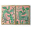 «Pink and Green Birds of Paradise I», ensemble de 2 reproductions encadrées sur toile-1767014589-1767014584