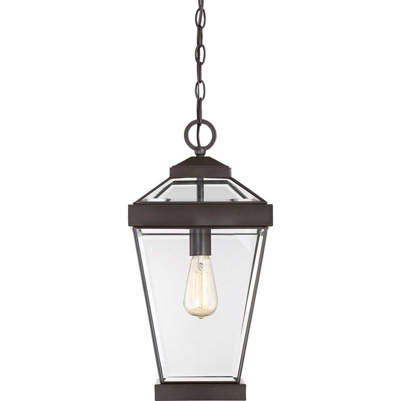 Guilbert Outdoor Hanging Lantern, 51.4cm H x 25.4cm W