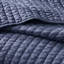 Courtepointe réversible bleu marine pour lit simple / simple TG, hygiénique et TG, choix de literie simple et élégant-121162268-121162267
