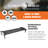 Disc-O-Bed Single Cot, Portable Sleep Solution for Tents & Cabins, Black, Large-128797377