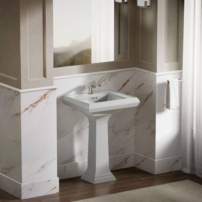 Memoirs® Bathroom Sink Pedestal, Mexican Sand
