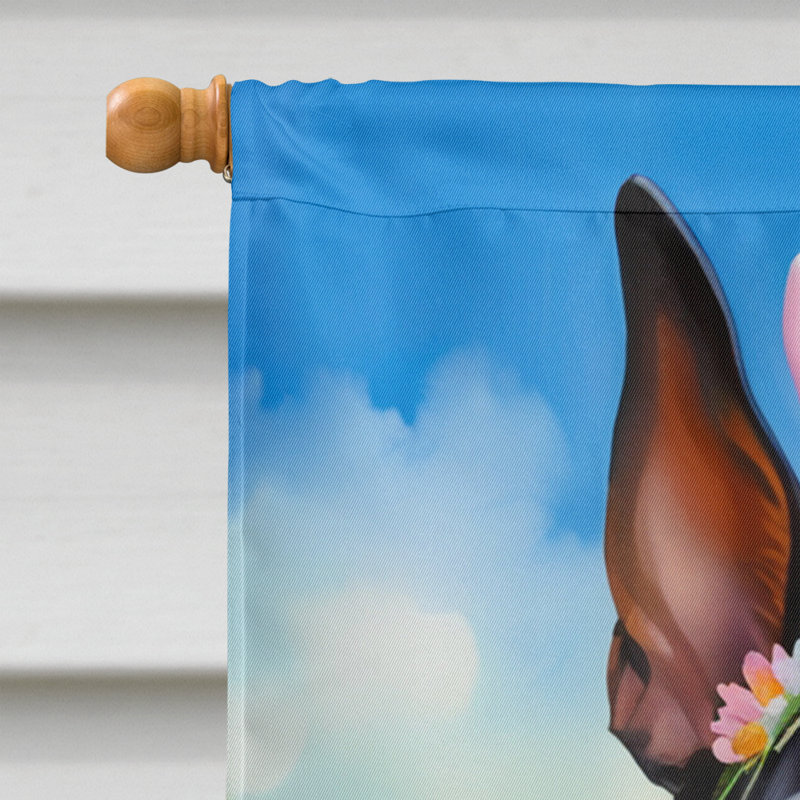 Easter Egg Hunt Double Sided 40'' H x 28'' W Polyester Easter House Flag