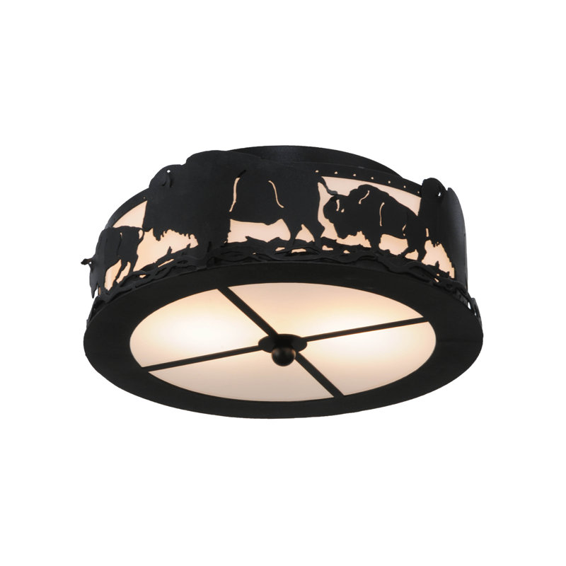 Buffalo 2 - Light Semi Flush Mount