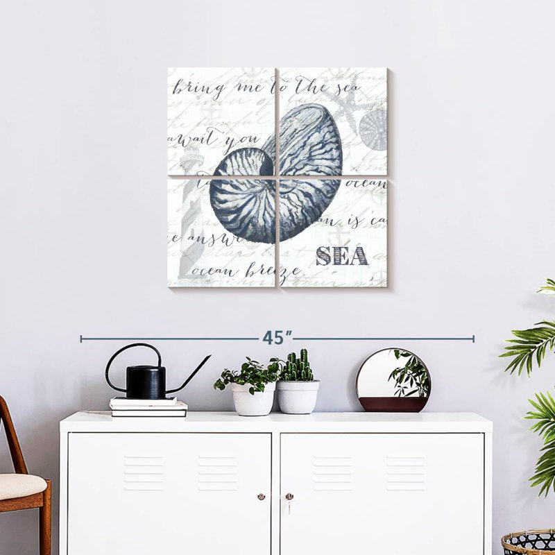 Brampt Indigo Shell II, 26" H x 26" W