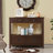 Tevrat Vintage Console Table | 4 Drawers & Open Shelf | Solid Pine Wood & MDF | Classic Style with Spacious Storage | Living Room/Entryway Sofa Table-1227498554-1227498553