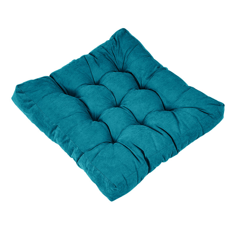 Corduroy Chair Cushion, Green