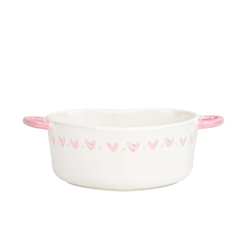 10 mini cocottes 10 roses Street Heart, ensemble de 2