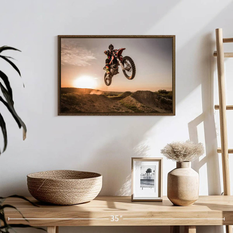 Vélo tout terrain Freestyle, 19 po x 13 po, Cadre flottant noyer