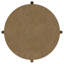 Table de bout ronde avec plateau de rangement Benson