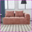Canapé-lit en chenille anti-froissement Minimalist-1939593117