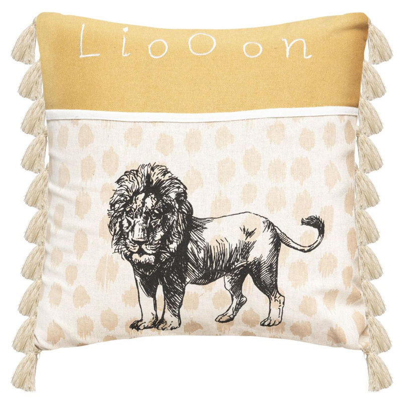 Bertin Multicolour Square Cushion