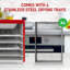 Déshydrateur d'aliments de comptoir 4 plateaux Nutrichef
