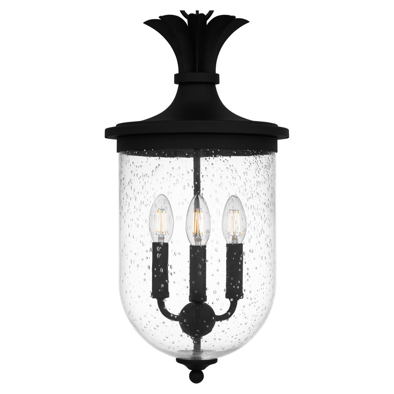 Ryse 3-Light Earth Black Mini Pendant Light