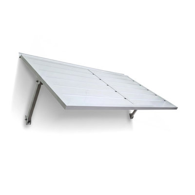 Terrace Metal Awning 4.6 - White