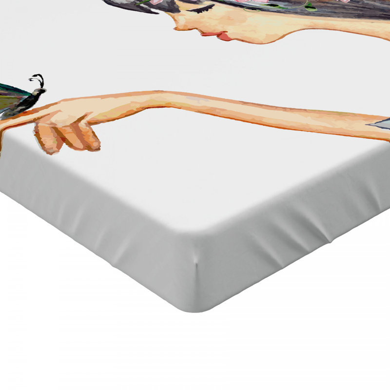 Microfiber Fitted Sheet, Full Fitted Sheet