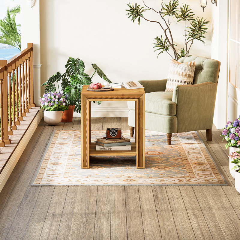 Solid Wood End Table
