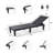 Nestl Waterproof, Lightweight, and Adjustable Outdoor Polyresin Chaise Lounge Chair Set-97877140-128761119
