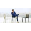 Quatz Stacking Patio Dining Chair-36815847