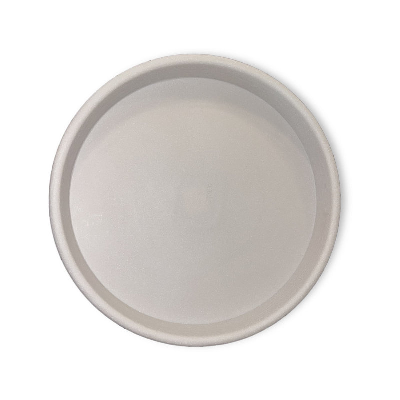 Circular Universal Round Planter Saucer, 2.38" H x 22" W x 22" D, Parchment