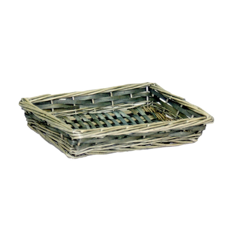 Fulkerson Wood Tray, 6cm H x 31.5cm W x 22cm D