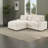 Modern Sectionals With Storage, Polyester L-shaped Sofa For Compact Spaces