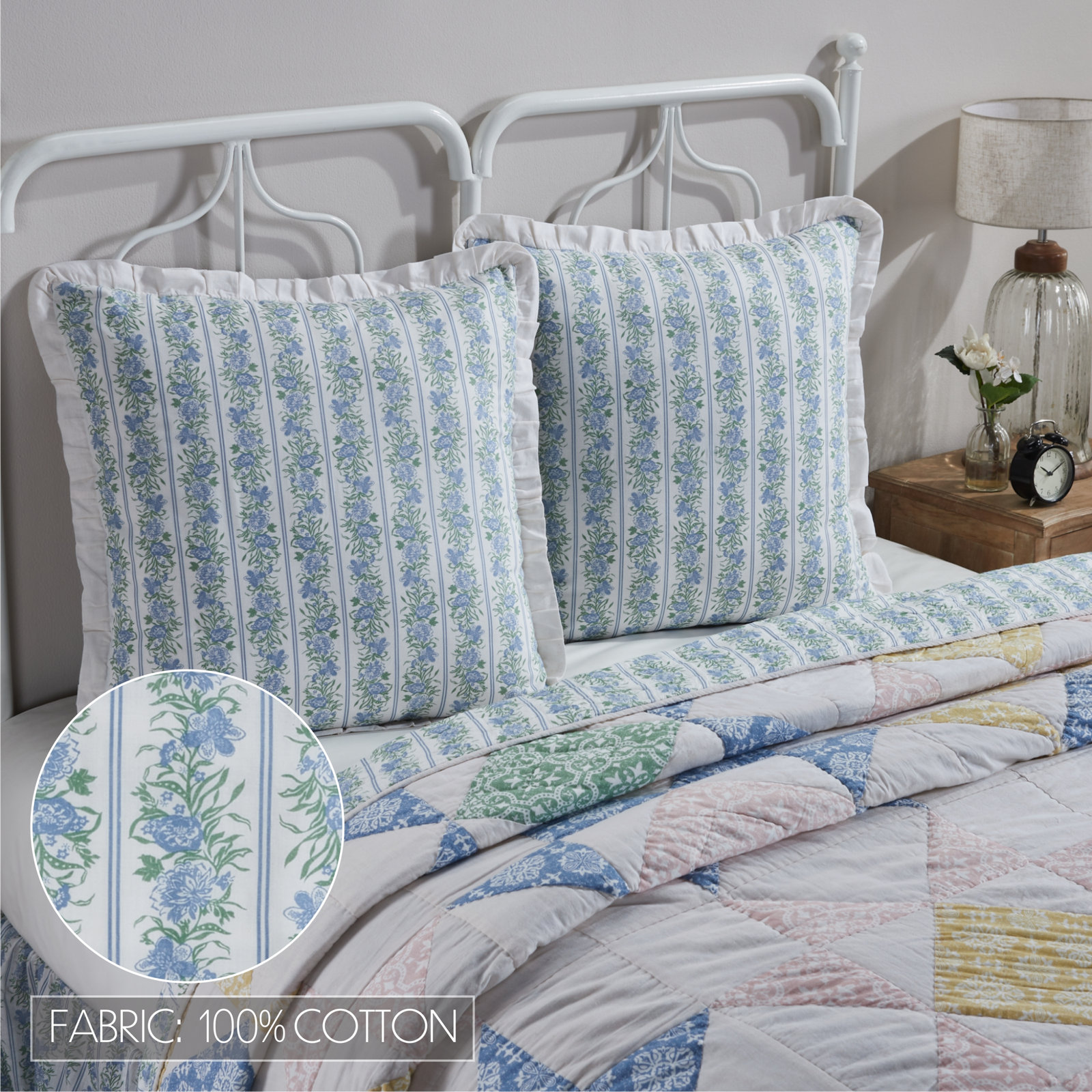 Adda 100% Cotton Pillow Sham