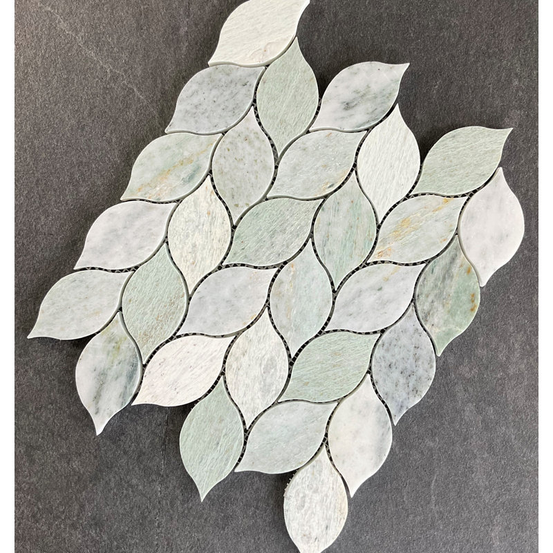 4" x 2" Marble Novelty Mosaic Tile