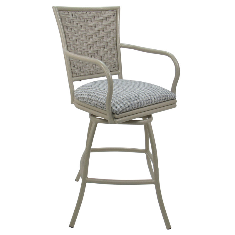 Tabouret de bar d'extérieur, 26", Coco taupe