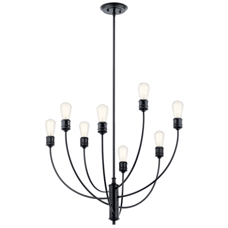 Lustre 8Lt, Noir