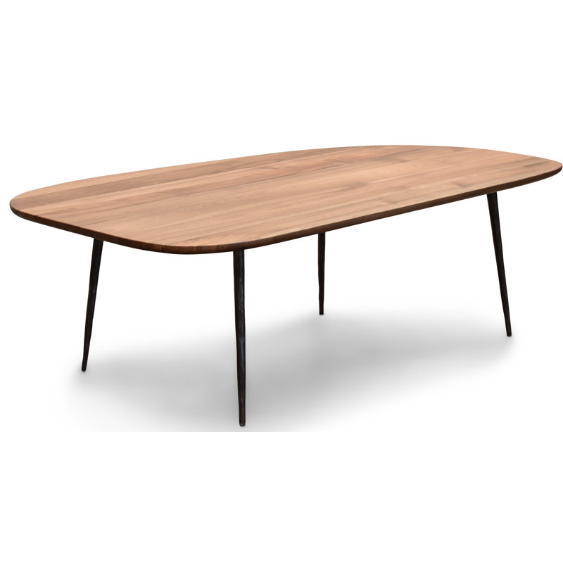 4 Legs Coffee Table, Natural Walnut