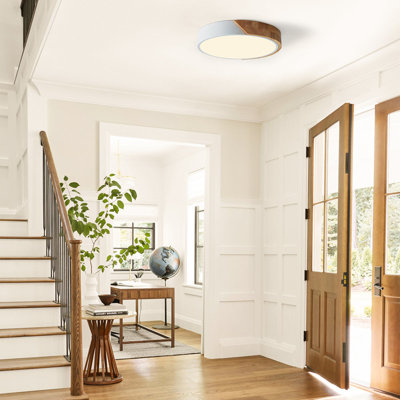 Plafonnier encastré 24W DEL 3000K blanc